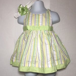 5/$30 Gymboree dress bloomers & headband 3-6 Mth